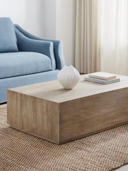 John Lewis Haven Coffee Table, FSC-Certified (Mango Wood), Natural - view 2, Natural