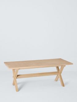 John Lewis Lynton Extending Dining Table, Natural, Natural