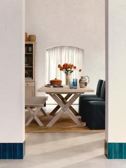 John Lewis Lynton Extending Dining Table, Natural - view 2, Natural