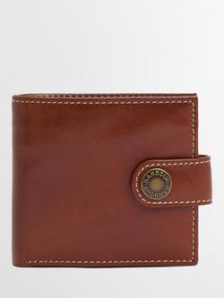 Barbour Bolam Leather Wallet, Heritage Brown, Heritage Brown
