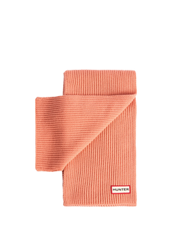 Hunter Arrinay Ribbed Pom Beanie & Scarf Box Set - view 2, Terracotta