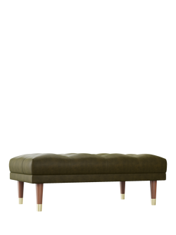 At The Helm Grace Leather Footsool, Adventurer Desert Cacti