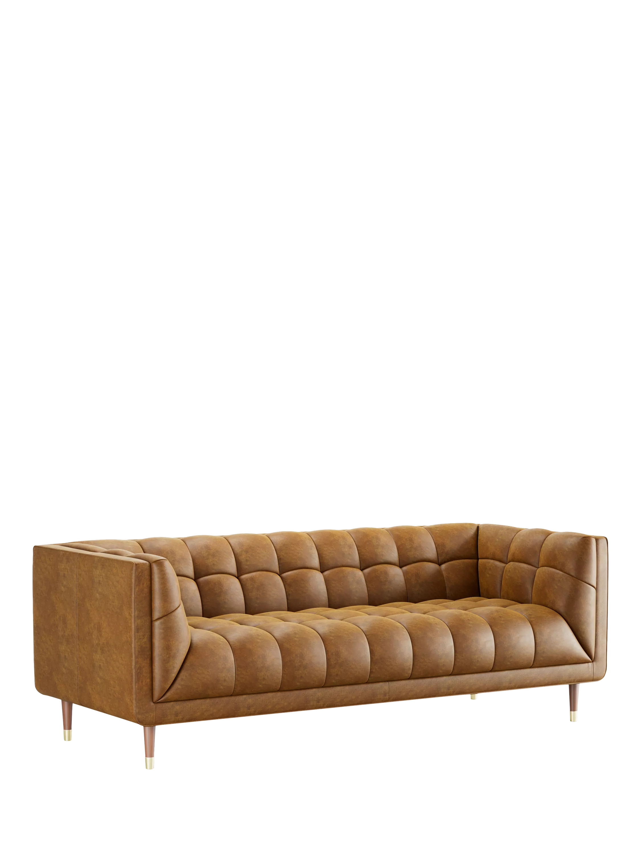 At the Helm Grace Grand 4 Seater Leather Sofa