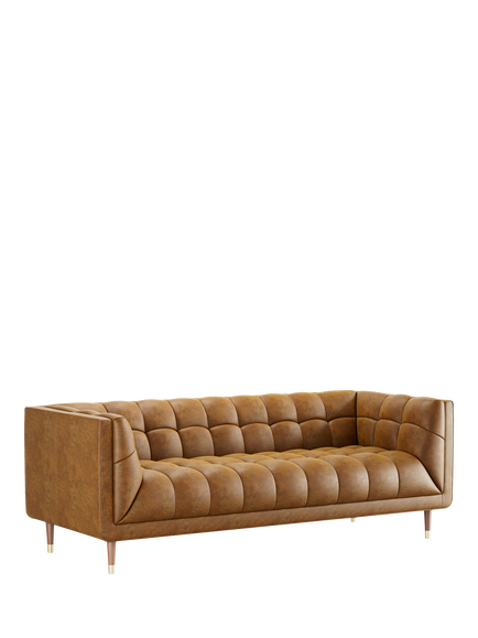 At The Helm Grace Grand 4 Seater Sofa, Dark Leg, Adventurer Coyote Tan