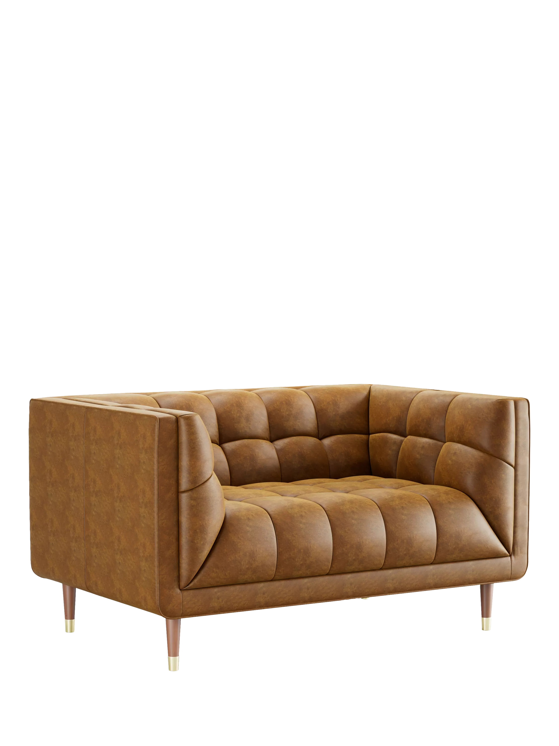 At the Helm Grace Small 2 Seater Leather Sofa