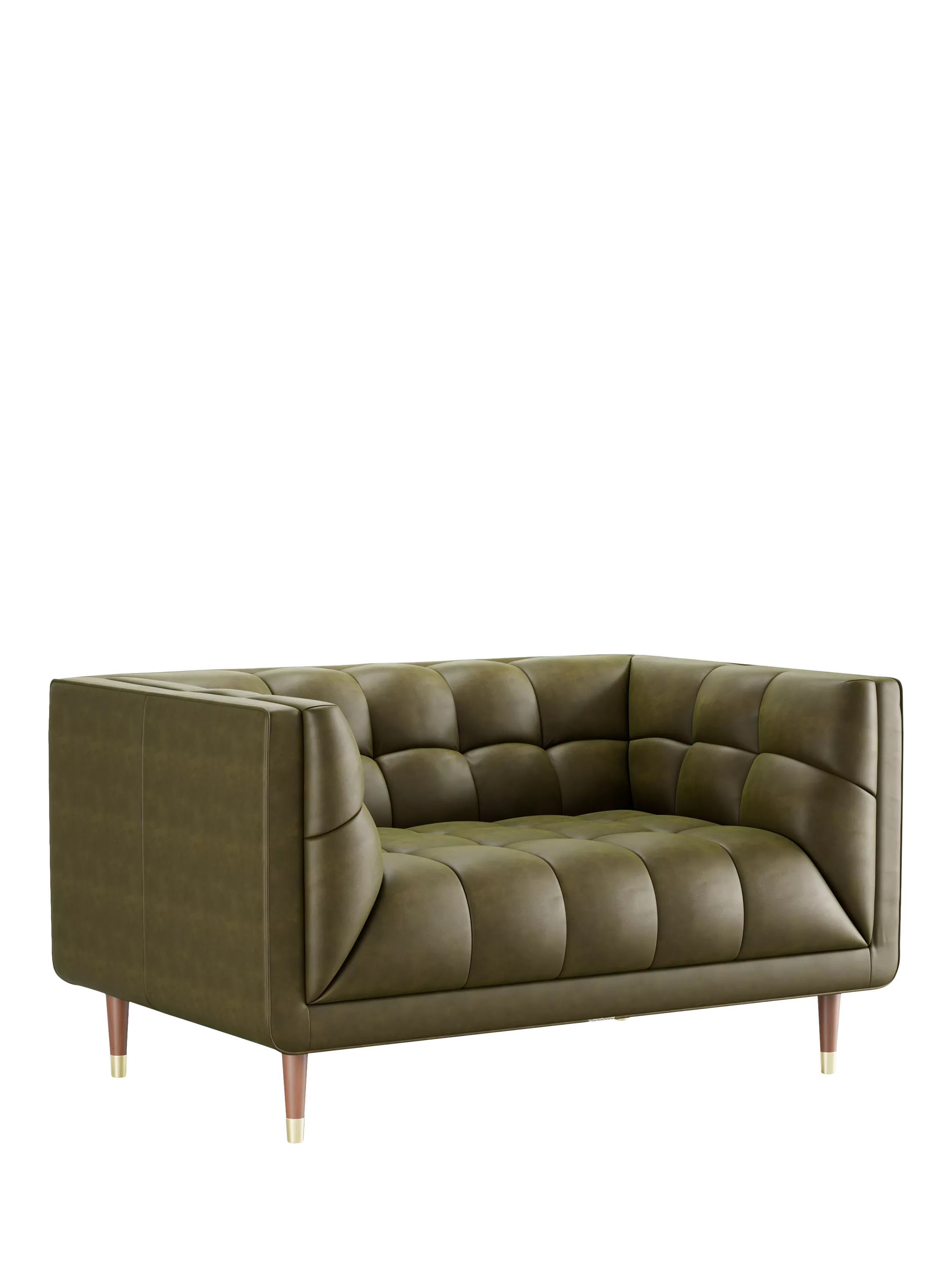 At the Helm Grace Small 2 Seater Leather Sofa