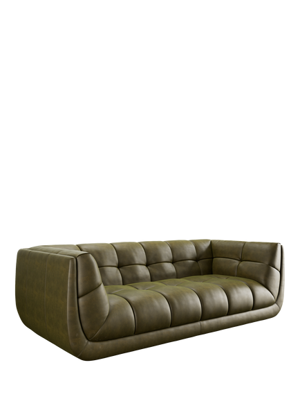 At The Helm Leo Grand 3 Seater Leather Sofa, Adventurer Desert Cacti