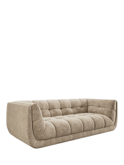 At the Helm Leo Grand 3 Seater Sofa, Pembroke Ivory