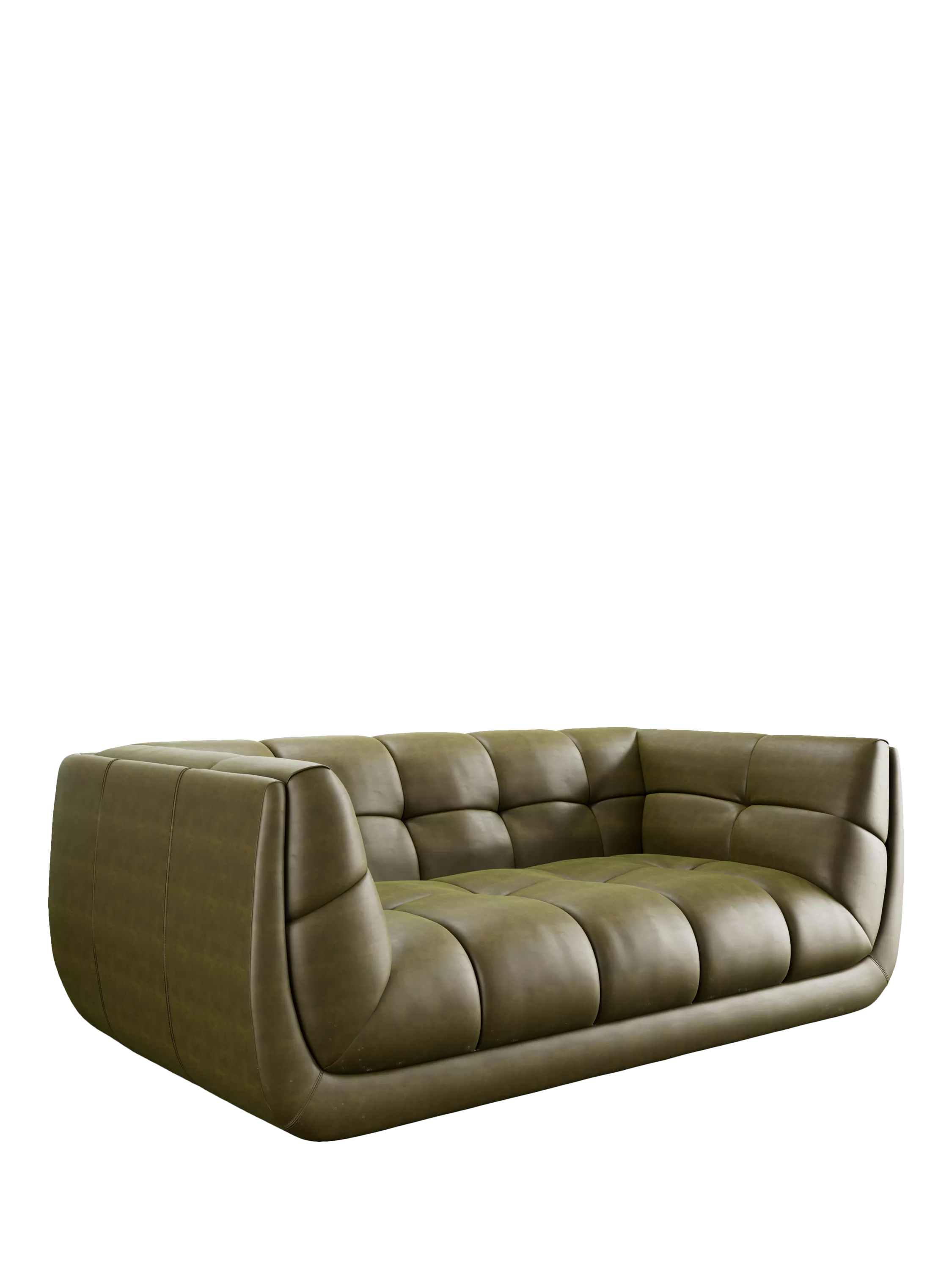 At the Helm Leo Large 3 Seater Leather Sofa