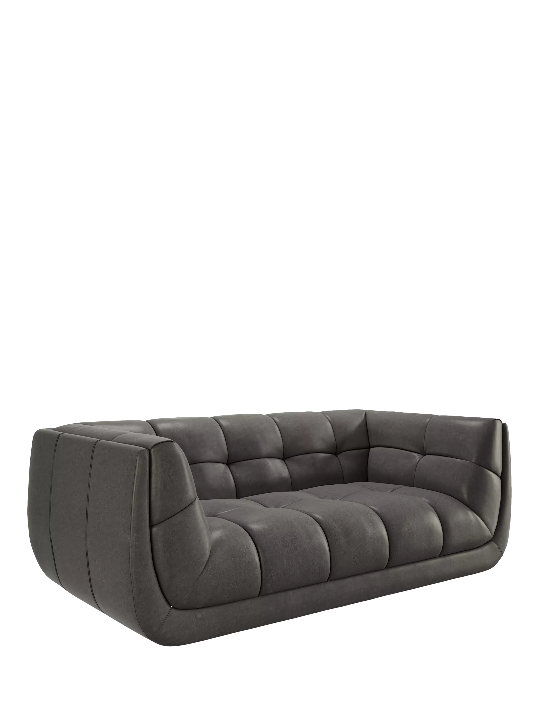 At the Helm Leo Large 3 Seater Leather Sofa