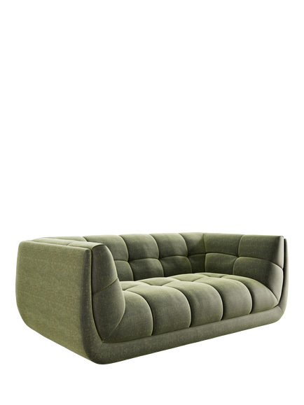 At the Helm Leo Large 2 Seater Sofa, Balmoral Forest