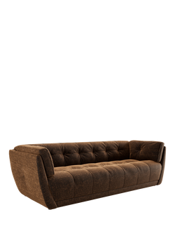 At the Helm Theo Grand 4 Seater Sofa, Balmoral Brown Bramble