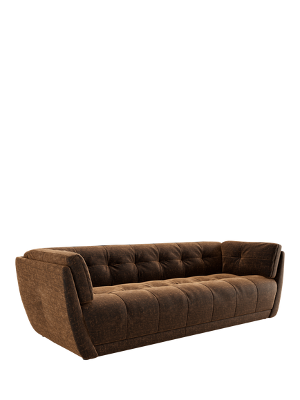 At the Helm Theo Grand 4 Seater Sofa, Balmoral Brown Bramble