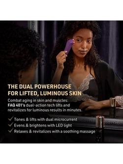 FOREO FAQ™ 401 Dual Microcurrent LED Face & Neck Toning Device - view 2, 