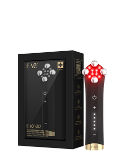 FOREO FAQ™ 402 Dual Microcurrent LED Face & Neck Toning Device, 
