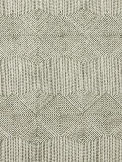 John Lewis Flax Made to Measure Curtains or Roman Blind, Myrtle Green, Myrtle Green