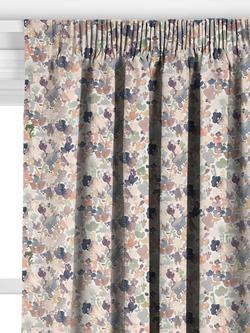 John Lewis Hallie Floral Print Made to Measure Curtains or Roman Blind, Multi - view 2, Multi