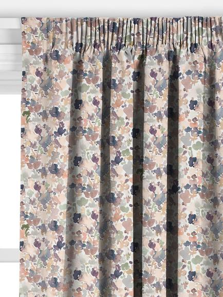 John Lewis Hallie Floral Print Made to Measure Curtains or Roman Blind, Multi - view 2, Multi