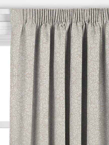 John Lewis Hidcote Weave Made to Measure Curtains or Roman Blind, Putty - view 2, Putty