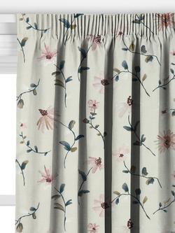 John Lewis Isabelle Made to Measure Curtains or Roman Blind, Natural - view 2, Natural