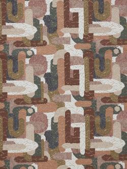 John Lewis Jazz Embroidery Made to Measure Curtains or Roman Blind, Multi, Multi