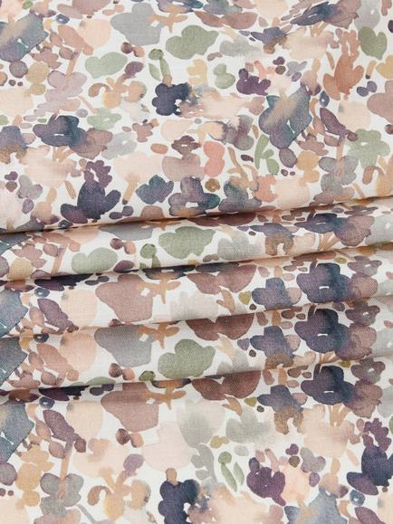 John Lewis Hallie Floral Print Furnishing Fabric, Multi - view 2, Multi