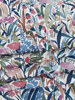 John Lewis Penelope Furnishing Fabric - view 2, Dusty Mauve