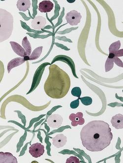 John Lewis x Anine Cecilie Iversen Violet Made to Measure Curtains or Roman Blind, Multi, Multi