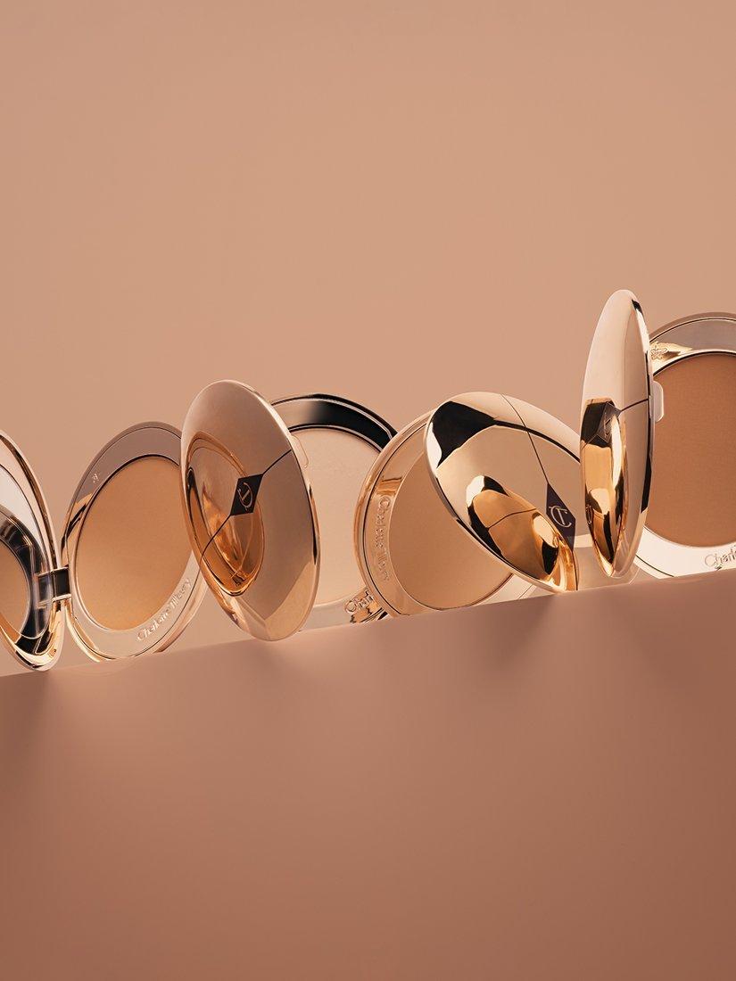 Product image 3 of 5, which shows Charlotte Tilbury Airbrush Flawless Finish Powder Travel Size, 4 Deep
