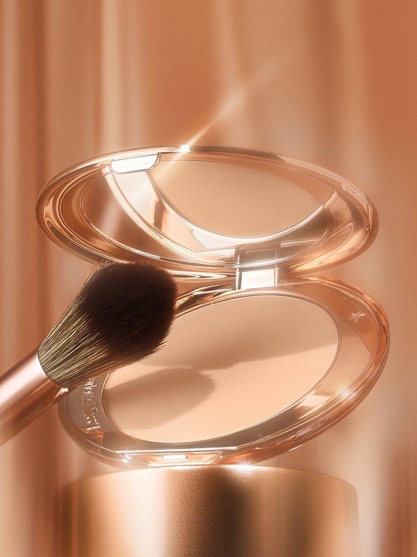 Product image 4 of 5, which shows Charlotte Tilbury Airbrush Flawless Finish Powder Travel Size, 4 Deep
