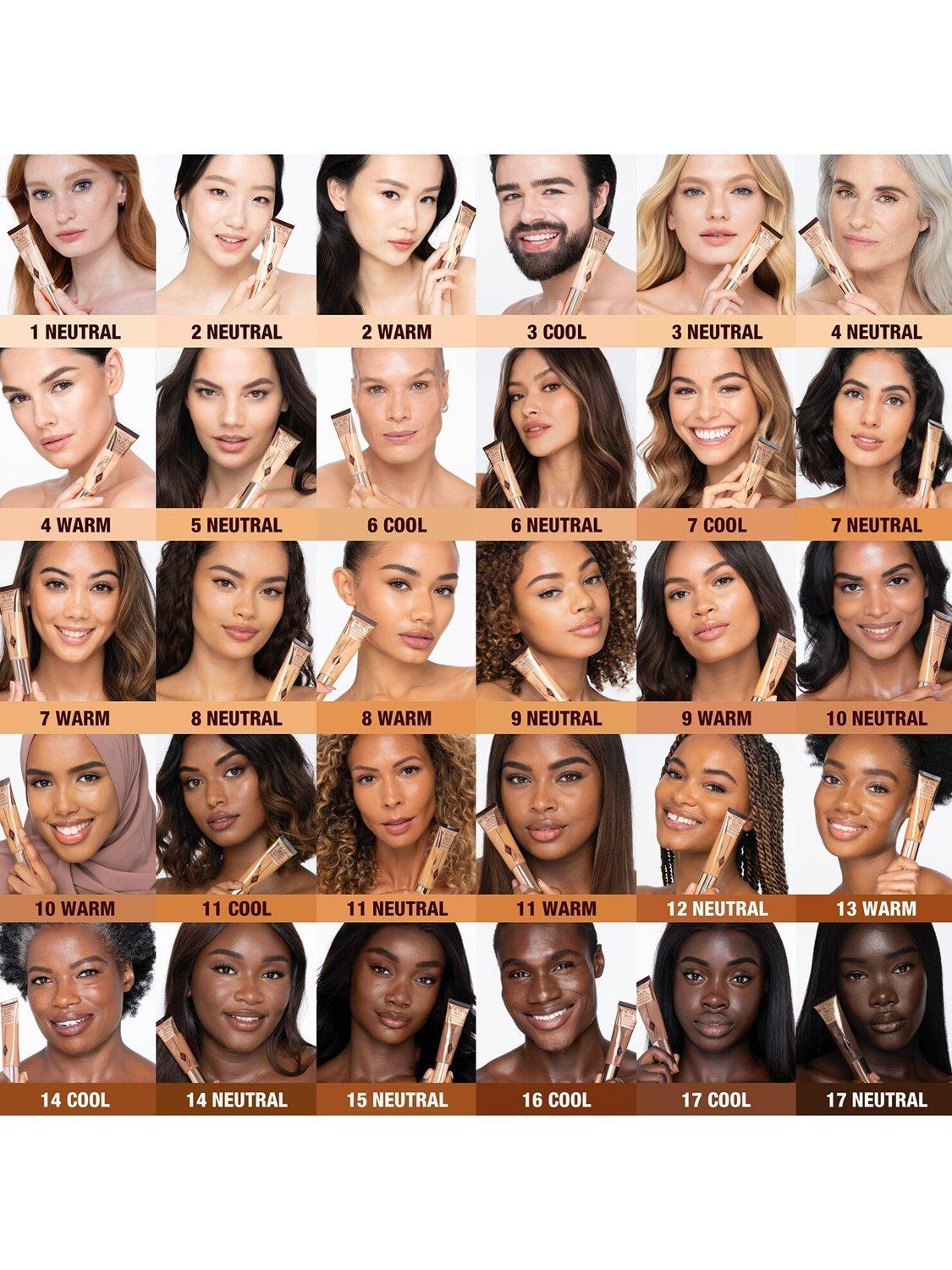 Product image 3 of 8, which shows Charlotte Tilbury Beautiful Skin Foundation, 11 Warm