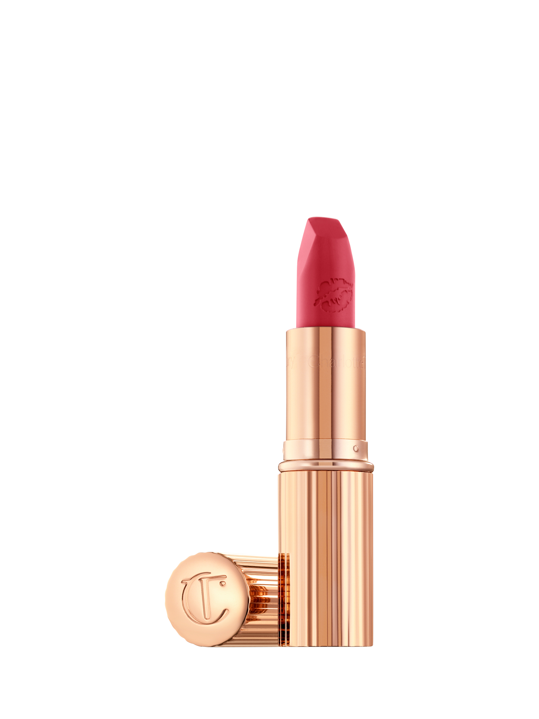 Product image 1 of 3, which shows Charlotte Tilbury Hot Lips, Electric Poppy