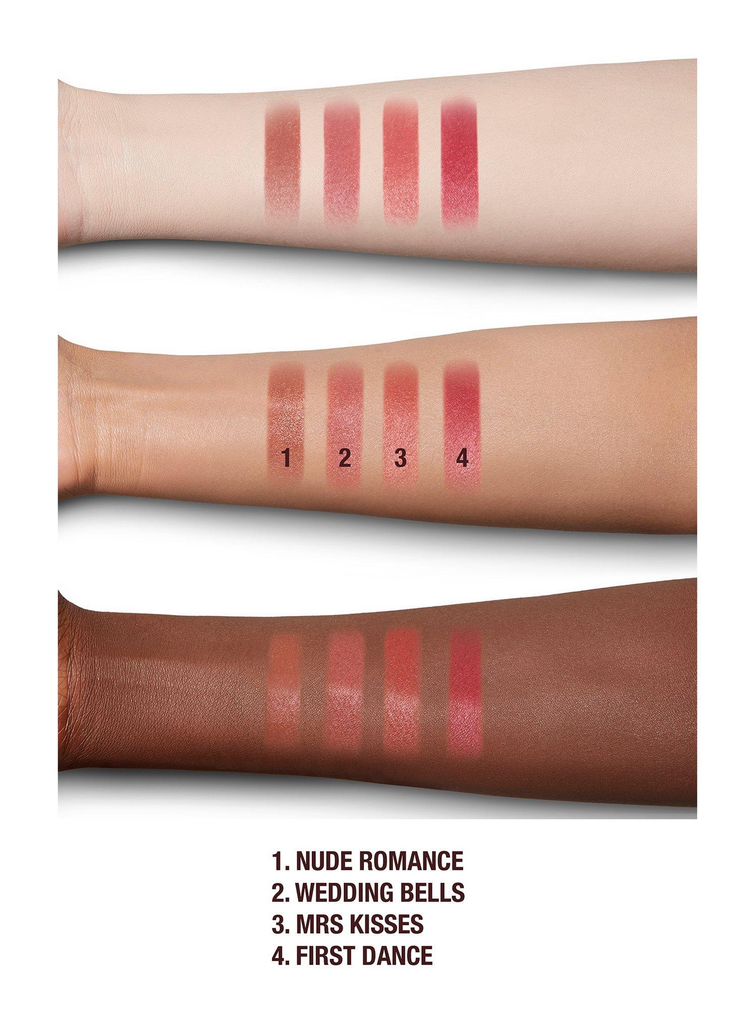 Product image 5 of 5, which shows Charlotte Tilbury Look of Love Lipstick, Nude Romance