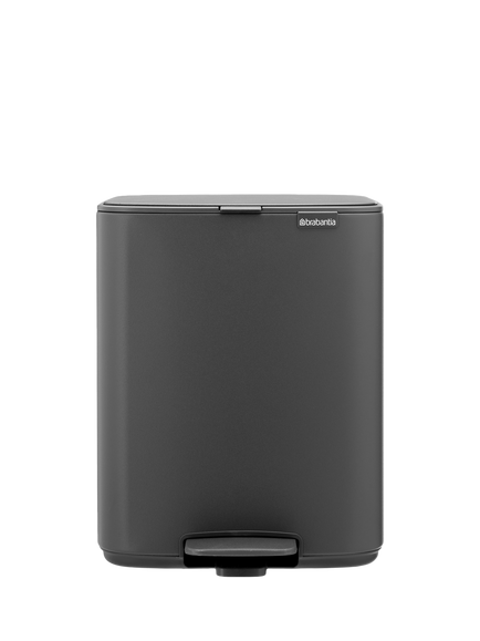 Brabantia Bo Pedal Bin, 12L, Mineral Infinite Grey
