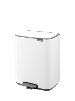 Brabantia Bo Pedal Bin, 12L - view 2, White