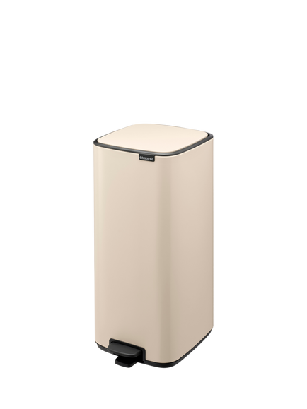 Brabantia Bo Pedal Bin, 30L - view 2, Soft Beige