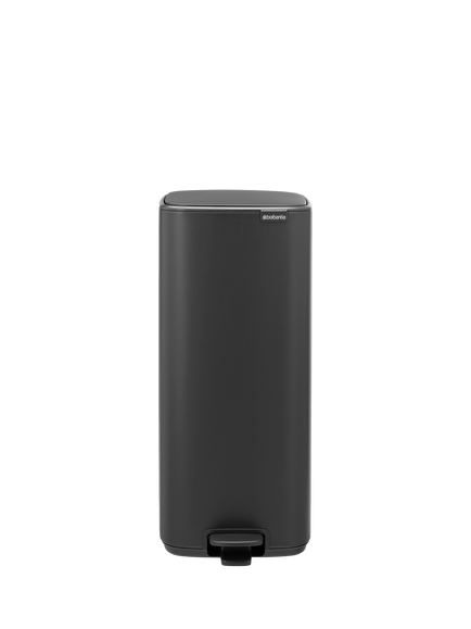 Brabantia Bo Pedal Bin, 30L, Mineral Infinite Grey