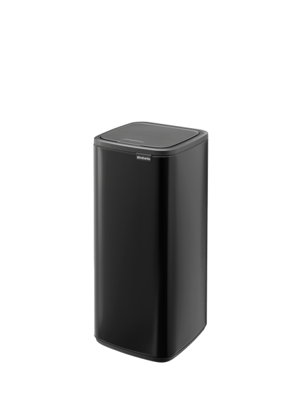 Brabantia Bo Touch Bin, 30L - view 2, Matt Black
