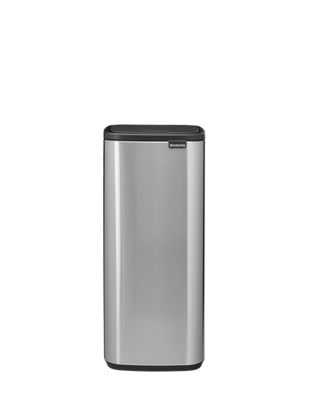 Brabantia Bo Touch Bin, 30L, Matt Steel Fingerprint Proof
