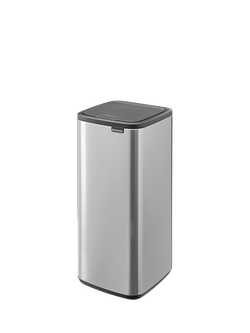 Brabantia Bo Touch Bin, 30L - view 2, Matt Steel Fingerprint Proof