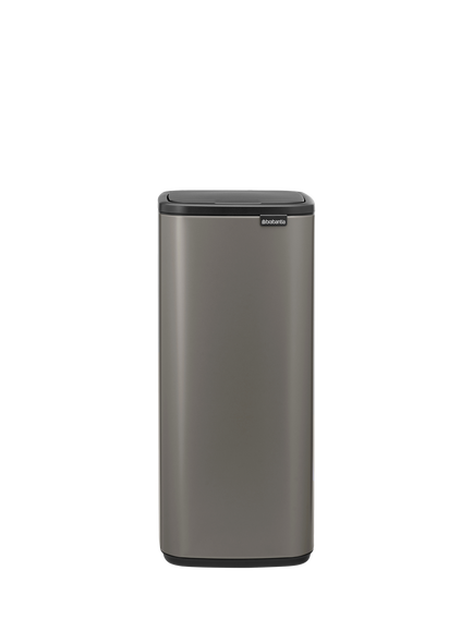 Brabantia Bo Touch Bin, 30L, Platinum