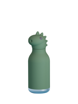 Asobu Dinosaur Bestie Water Bottle, Green, Green