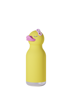 Asobu Ducky Bestie Water Bottle, Yellow, Yellow