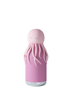 Asobu Jellyfish Bestie Water Bottle, Pink, Pink