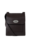 Mulberry Small Antony Leather Crossbody Bag, Ebony