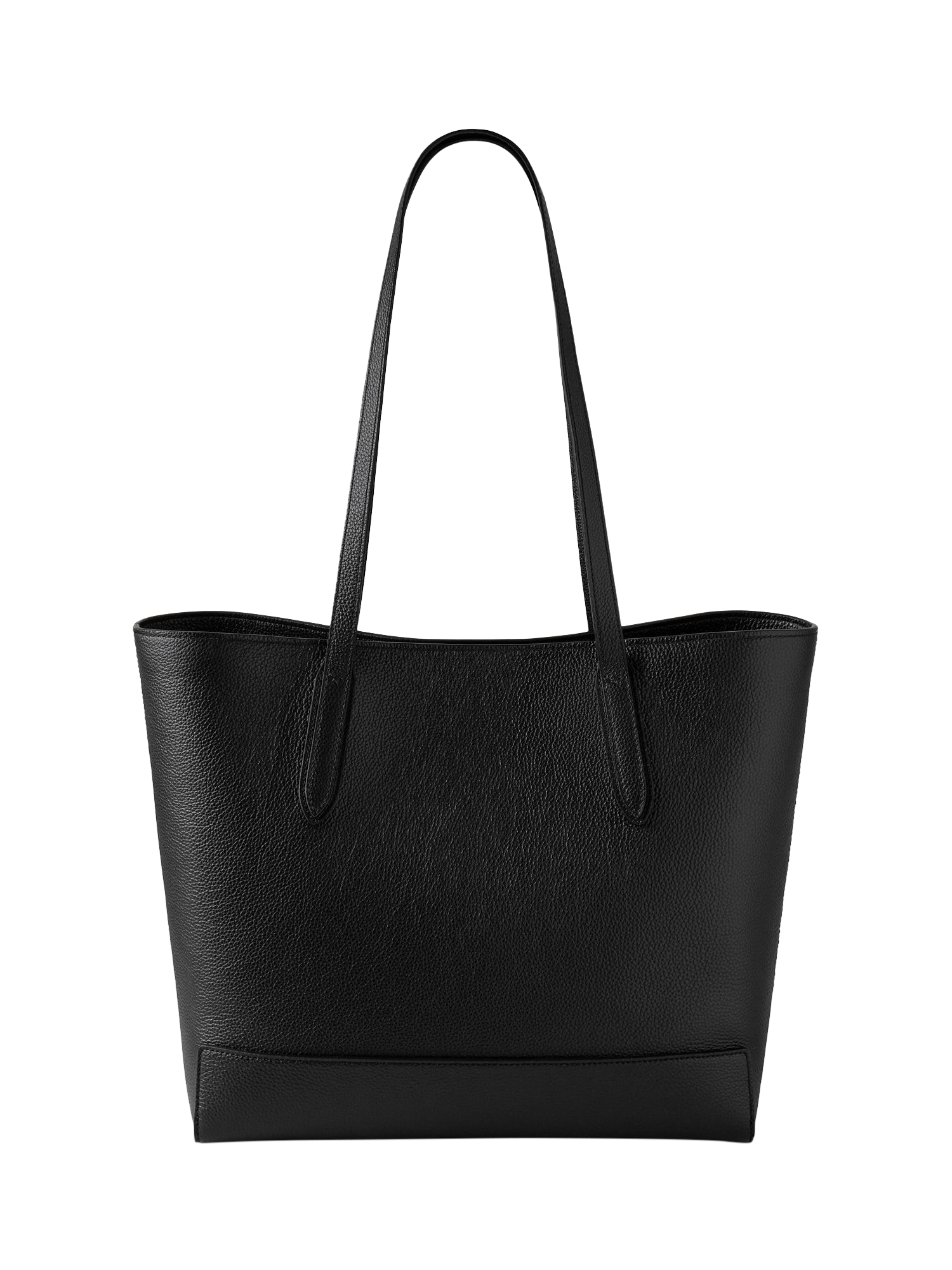 Product image 2 of 5, which shows Mulberry East West Shopper Leather Tote Bag, Black