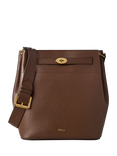 Mulberry Large Islington Leather Bucket Bag, Oak