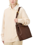 Mulberry Large Islington Leather Bucket Bag, Oak