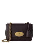 Mulberry Lily Leather Small Evening Bag, Ebony