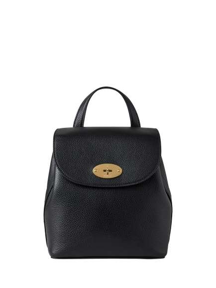 Mulberry Mini Bayswater Small Classic Grain Leather Backpack, Black